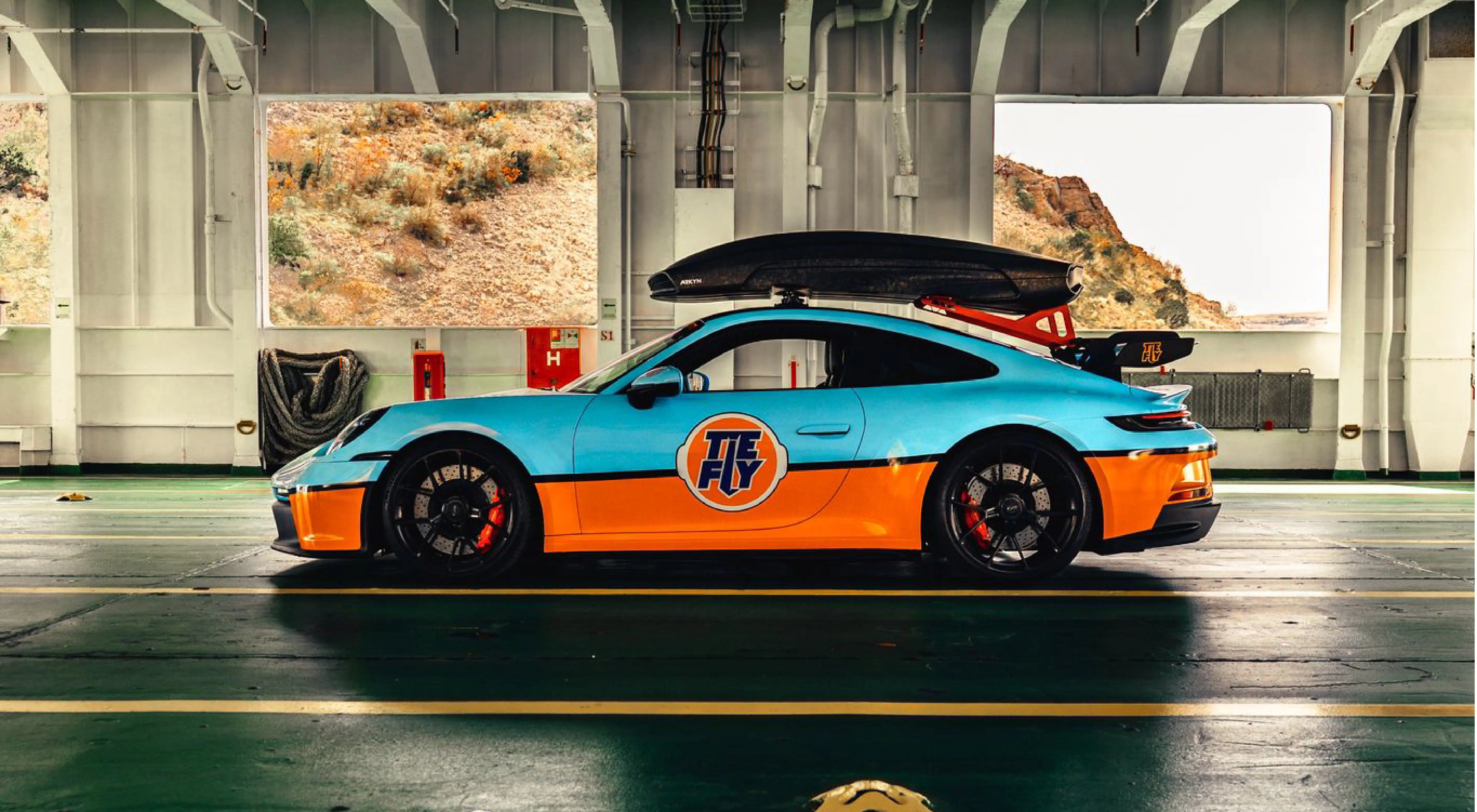 Porsche GT3 & GT4 Roof Box: Introducing the ARKYN GT Mount